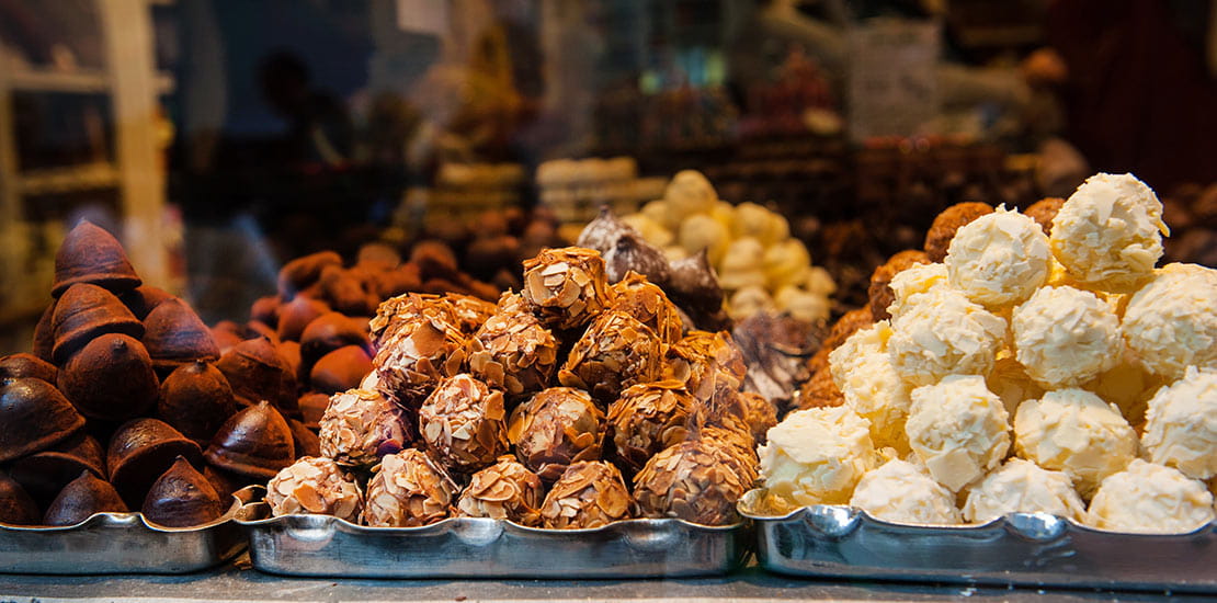 Belgian chocolate truffles